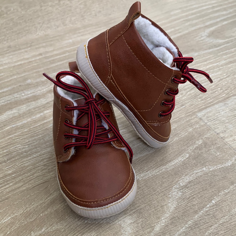 Baby gap boys leather boots